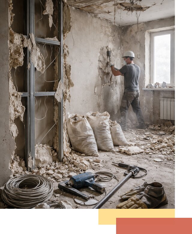 Профессиональный демонтаж зданий и конструкций в Рузаевке