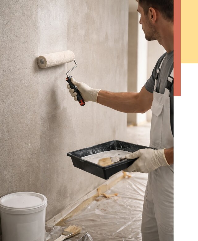 Грунтовка стен в Рузаевке от 2281 руб. м2 — быстро, недорого, с материалом | ОТДЕЛОЧНИК-Рзв