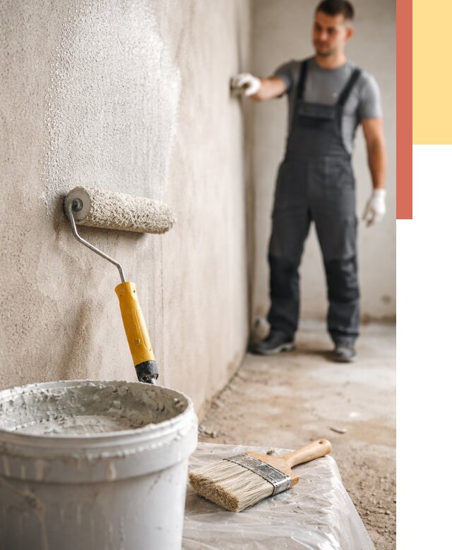 Нанесение бетоноконтакта на стены в Рузаевке от 4355 руб. быстро и недорого | ОТДЕЛОЧНИК-Рзв