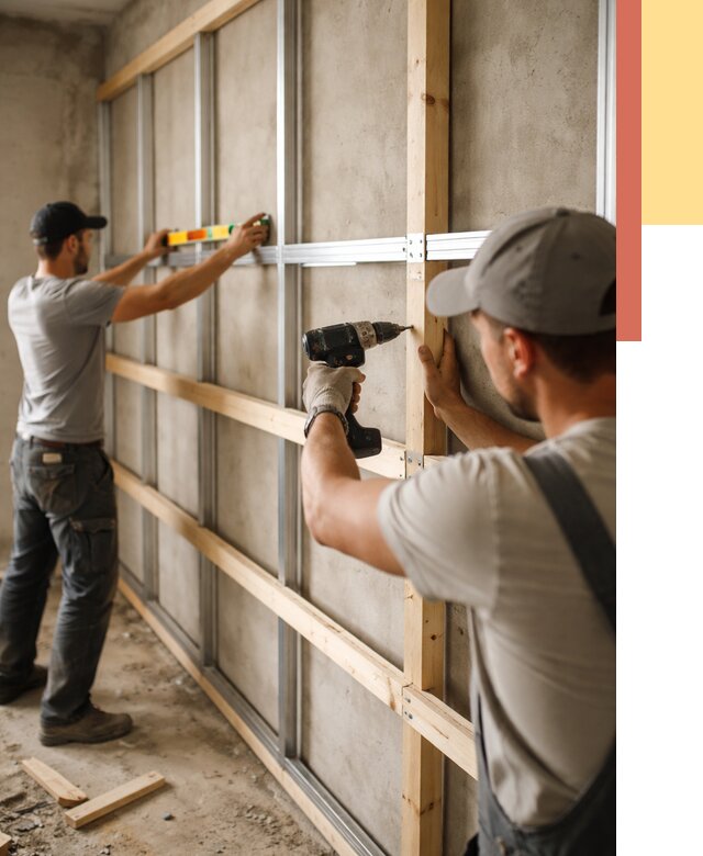 Устройство обрешетки под панели в Рузаевке от 2177 руб. — монтаж под ключ | ОТДЕЛОЧНИК-Рзв