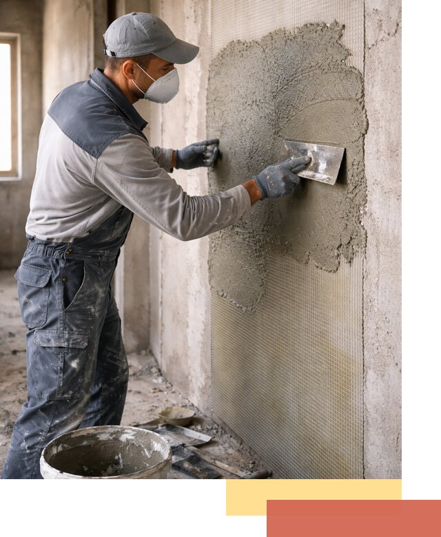 Штукатурка стен по сетке в Рузаевке под ключ качественно и быстро