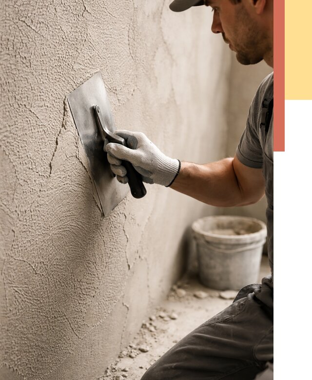 Структурная штукатурка стен в Рузаевке от 4666 руб. под ключ | ОТДЕЛОЧНИК-Рзв