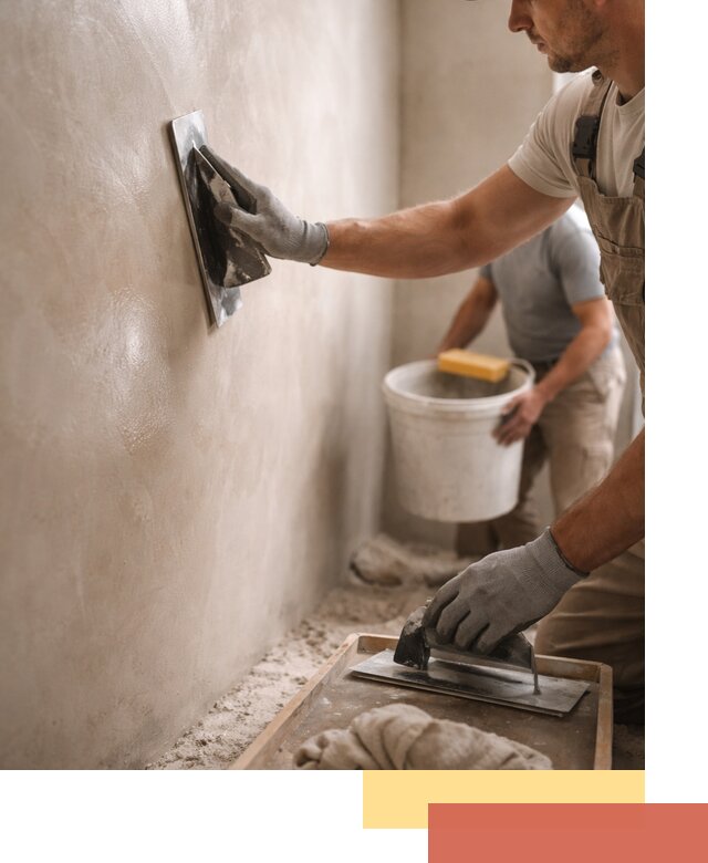 Нанесение марокканской штукатурки таделакт в Рузаевке