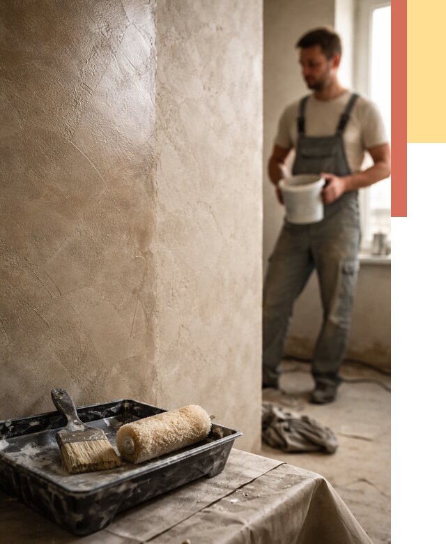 Нанесение воска на штукатурку в Рузаевке от 3629 руб. | Услуги ОТДЕЛОЧНИК-Рзв