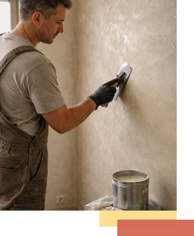 Нанесение воска на штукатурку в Рузаевке для защиты и блеска