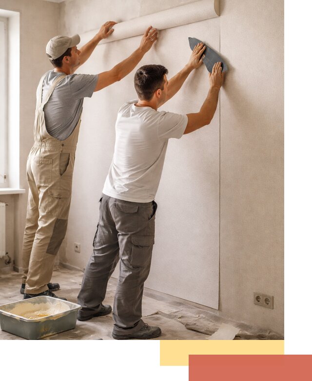 Поклейка виниловых обоев в Рузаевке профессионально и качественно