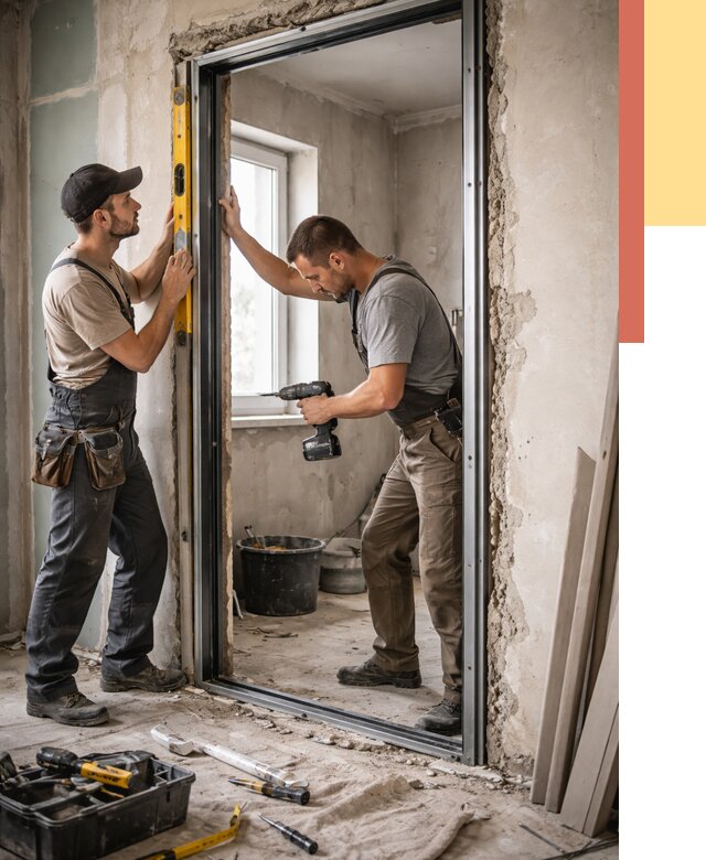 Закладка дверного проема в Рузаевке от 3629 руб. — быстро и недорого | ОТДЕЛОЧНИК-Рзв