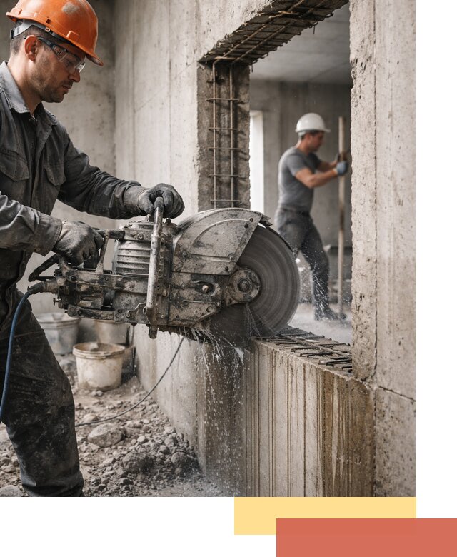 Алмазная резка проемов в Рузаевке быстро и точно