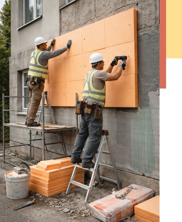 Утепление стен пеноплексом в Рузаевке от 1918 руб./м2 — быстро и недорого | ОТДЕЛОЧНИК-Рзв