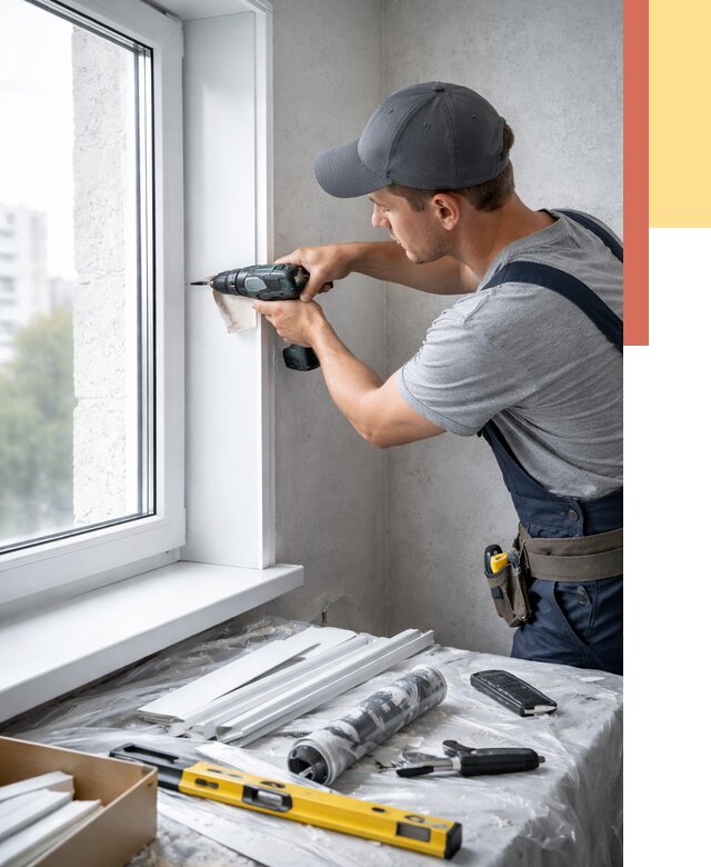 Установка пластиковых откосов в Рузаевке от 2333 руб. | ОТДЕЛОЧНИК-Рзв монтаж, быстро и недорого