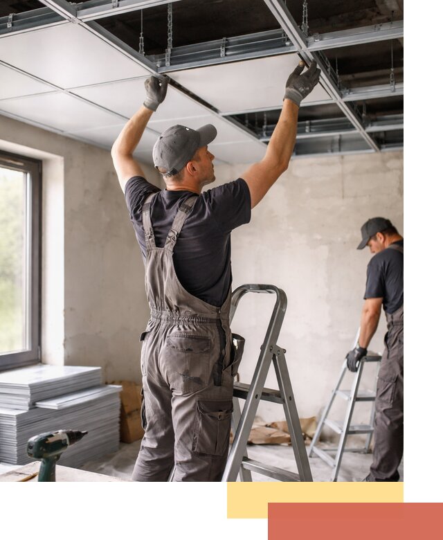 Монтаж кассетного потолка в Рузаевке качественно и быстро