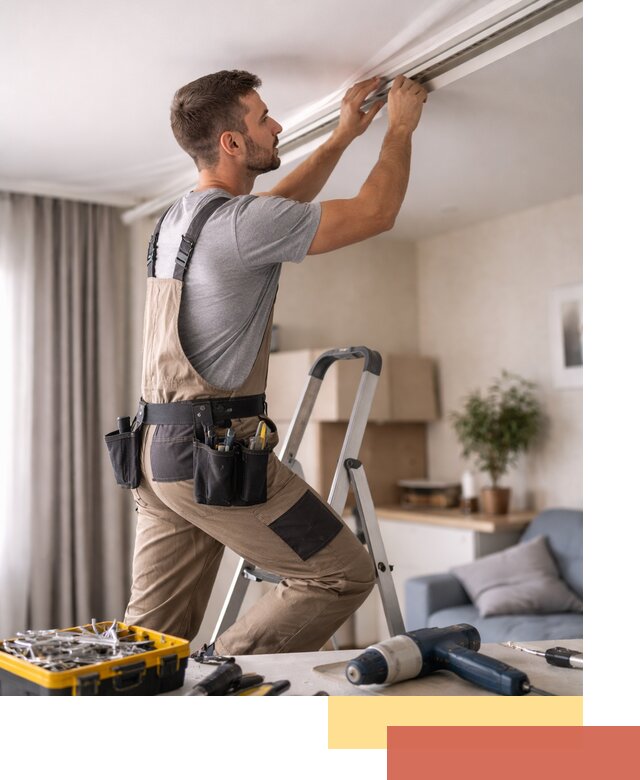 Ремонт натяжных потолков в Рузаевке — качественно и оперативно