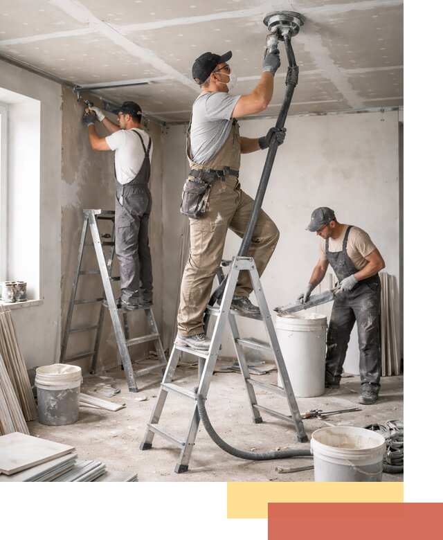 Ремонт потолка из гипсокартона в Рузаевке: быстрый и качественный монтаж