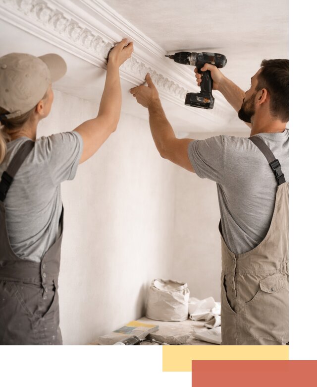 Профессиональный монтаж лепнины на потолок в Рузаевке